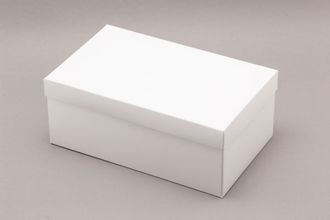 Коробка для подарка/зефира БЕЗ ОКНА, 25 * 15 * 10 см, Белая