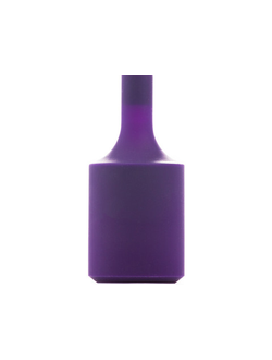 Цветной Фиолетовый силиконовый электропатрон Е27