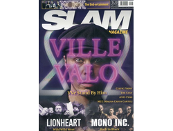 Slam Music Magazine February 2023 Ville Valo, Him Cover, Иностранные журналы, Intpressshop