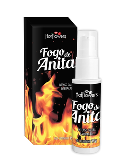 Стимулирующий гель FOGO DE ANITA для женского оргазма с согревающим и вибрирующим действием
