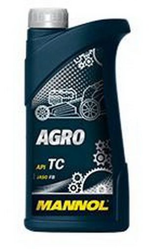 Масло моторное MANNOL 2-Takt AGRO TC, 1 л. для сельхоз. техники