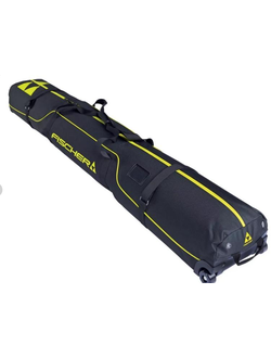 Чехол FISCHER лыжный на 2 пары на колесах  2 PAIR ALPINE RACE WHEELS 195