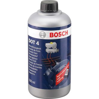 Тормозная жидкость BOSCH DOT4 0,5 л. пласт. уп.