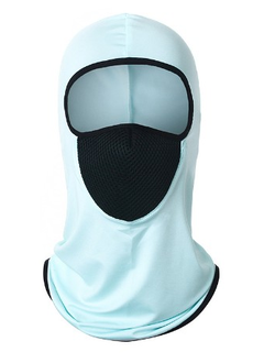 Подшлемник с сеткой TS белый