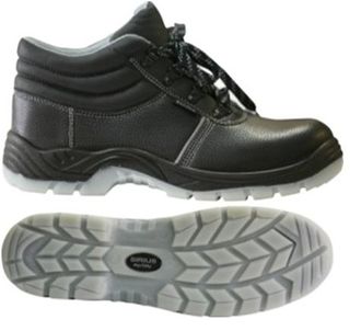 Ботинки &quot;ПРОФИ-ЛЮКС&quot; с поликарбонатным подноском и металлостелькой ПУ-ТПУ