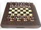 Шахматы эксклюзивные Бородинское сражение мореный дуб 47см