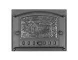 Дверца для печи топочная ДК-2Б «Домик в деревне» (RLK) 375х300 мм
