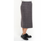 Классическая юбка из фактурной костюмной ткани, на подкладке арт. 1258 (цвет черный) Размеры 54-66