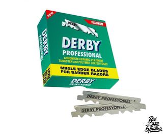 Профессиональные лезвия для бритвы-шаветт Derby Professional (100 шт.)