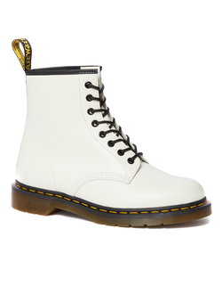 Ботинки Dr. Martens SMOOTH LEATHER LACE UP White женские