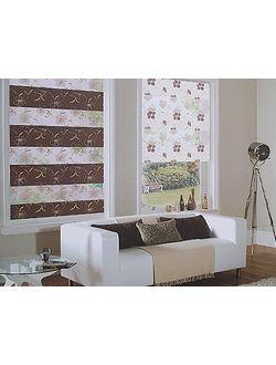 w2431 ZY2245, роллеты день-ночь с цветочным орнаментом. 40-50%