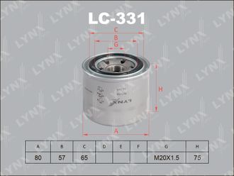 Фильтр масляный LYNX LC-331