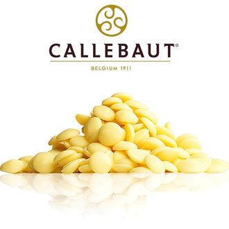 Какао-масло в каллетах (дисках), Barry Callebaut (Бельгия), 100 г