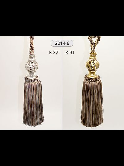 Арт. 2014-6 NEW. Средняя кисть со стразами, 86 см