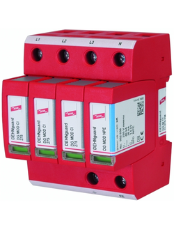 952322 УЗИП класса II со встроенным предохранителем DEHNguard M DG M TT 275 для трехфазных систем TT