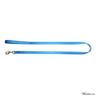 Dingo Поводок полипропиленовый - голубой, 130х2,5 см. Артикул: 1-0078-1