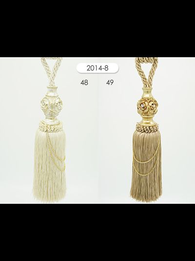 Арт. 2014-8. Кисть с розочкой, 83 см