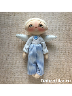 Игрушка ангел мальчик 8-012-1