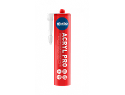 Силиконизированный акриловый герметик Kesto Acryl Pro, 10 (белый), 310 мл