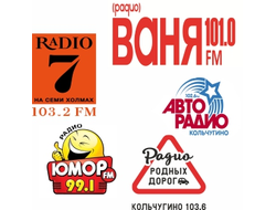 Реклама на радио в Кольчугино