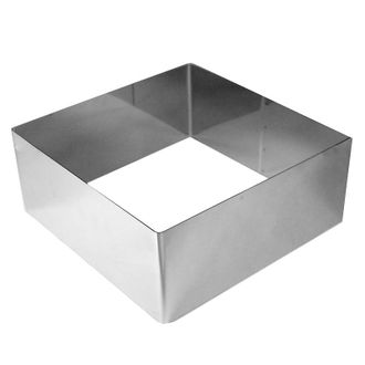 Квадрат для выпечки h=10 см, размеры в ассортименте