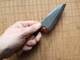 Нож кухонный японский деба VG-10
