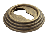 Накладка на ключевой цилиндр RUCETTI RAP-CLASSIC-L KH OMB Цвет - старая античная бронза