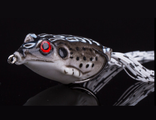 Воблер ThunderFrog Fishing (лягушка) 6гр, 4,5см,  черная спина/ белый живот