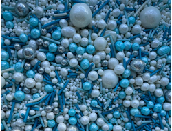 Посыпка кондитерская 40 г, ГОЛУБОЙ ЗАКАТ, МИКС №13