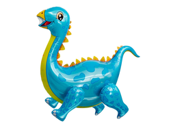 Ходячая фигура Динозавр Стегозавр голубой
