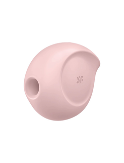 SATISFYER Вакуумно-волновой стимулятор с вибрацией Sugar Rush, Розовый