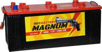 Автомобильный аккумулятор Magnum 190 Ач болт./конус