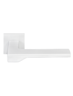 Комплект ручек дверных квадрат МН-49-S6 W белый Morelli