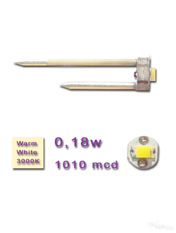 Светодиод PixLED для панелей PixBOARD, белый тёплый (3000К), 0,18W (1010mcd)