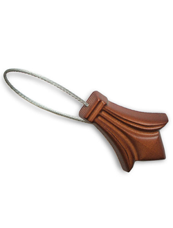 "Тюльпан", магнитный подхват из натурального дерева