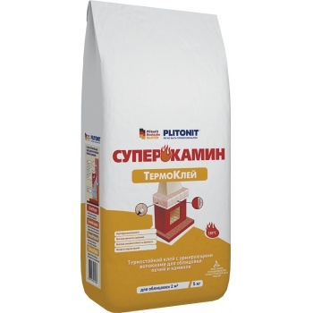 zharostojkie suhie smesi klej dlya plitki plitonit superkamin termoklej 5kg