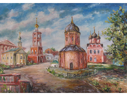 Картина Высоко-Петровский монастырь Круглова Светлана