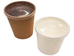ECO SOUP ECONOM (Упаковка для каш, мороженого и супов с пластиковой крышкой)