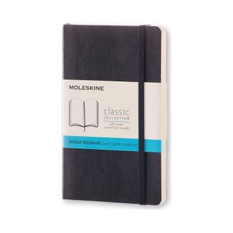 Записная книжка &quot;Classic Soft&quot; (в точку), Pocket, черная