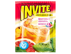Растворимы напиток Invite Фруктовый коктейль
