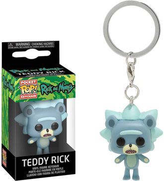 Брелок Funko Pocket POP! Keychain: Rick &amp; Morty: Teddy Rick