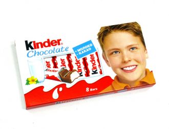 Шоколад Kinder (8 шт)