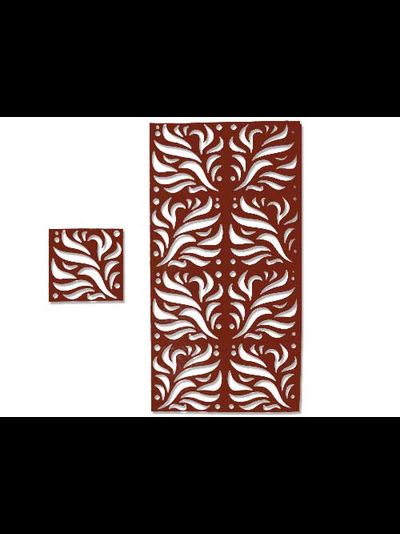 Японские фигурные шторы, лазерная резка, современный растительный орнамент из листьев. Продажа оптом