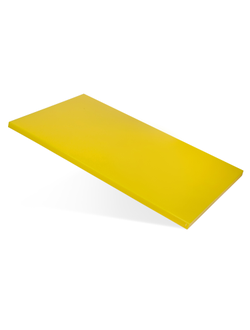 Доска разделочная 600х400х18 мм желтая пластик