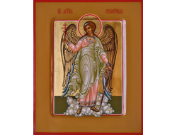 Ангел-Хранитель. Рукописная икона. 17,5х21см.