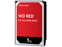 Жесткий диск HDD 1000 Gb Western Digital WD10EFRX, 3.5", 64Mb, SATA III, Red