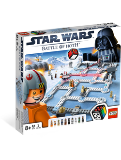 # 3866 Настольная Игра с Кубиком «Звёздные Войны: Битва на Планете Хот» / “Star Wars: Battle of Hoth” Board Game