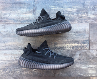 Кроссовки Adidas Yeezy Boost 350 V2 Black Reflective