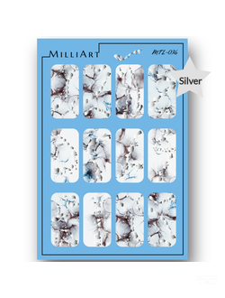 Слайдер-дизайн MilliArt Nails Металл MTL-036