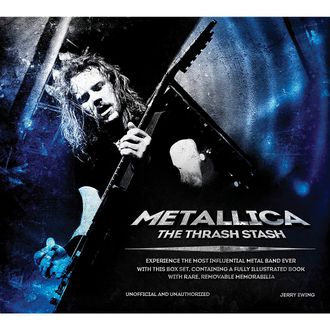 Metallica The Thrash Stash Book ИНОСТРАННЫЕ КНИГИ, INTPRESSSHOP